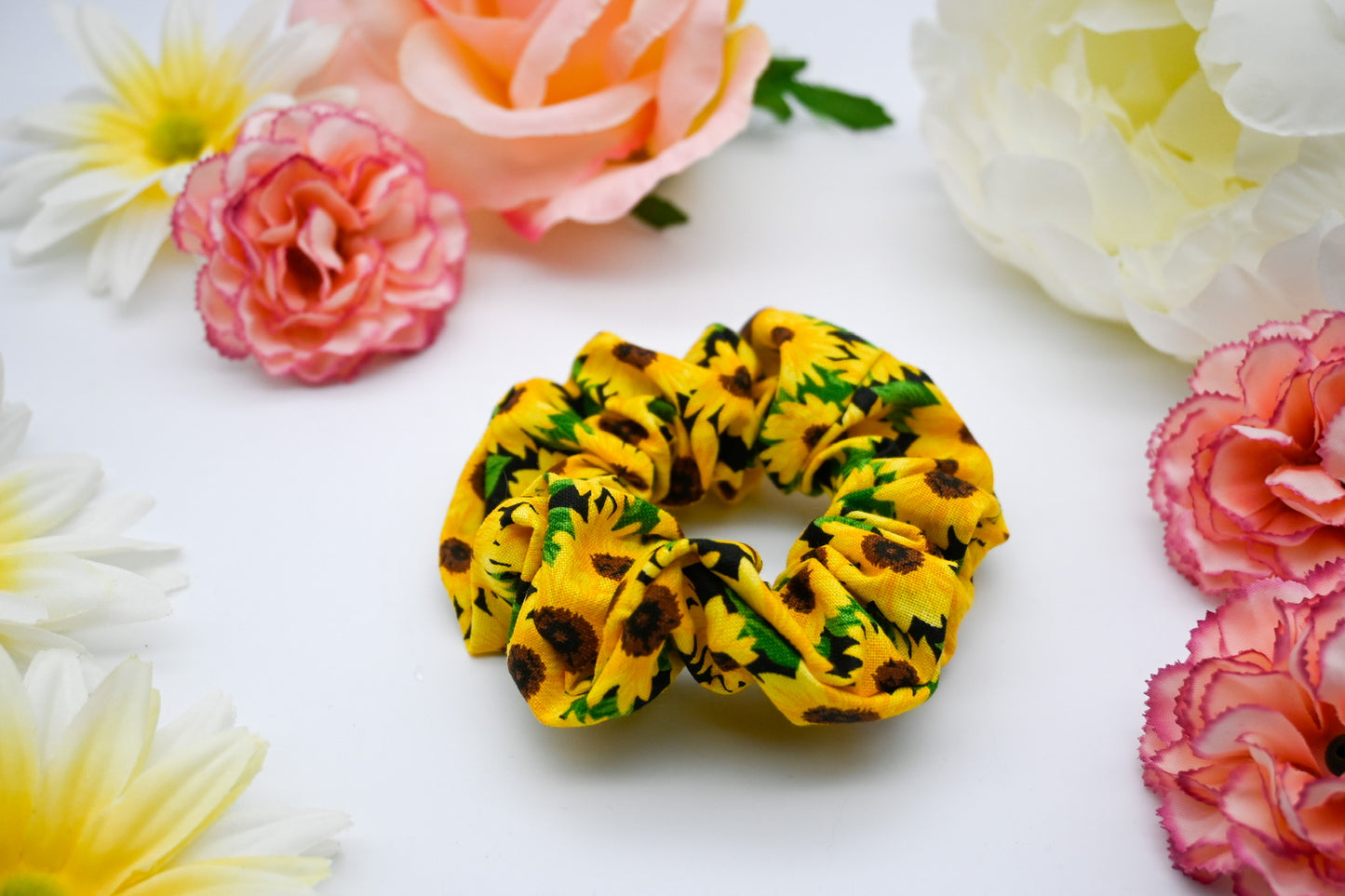 Sunflower Scrunchie