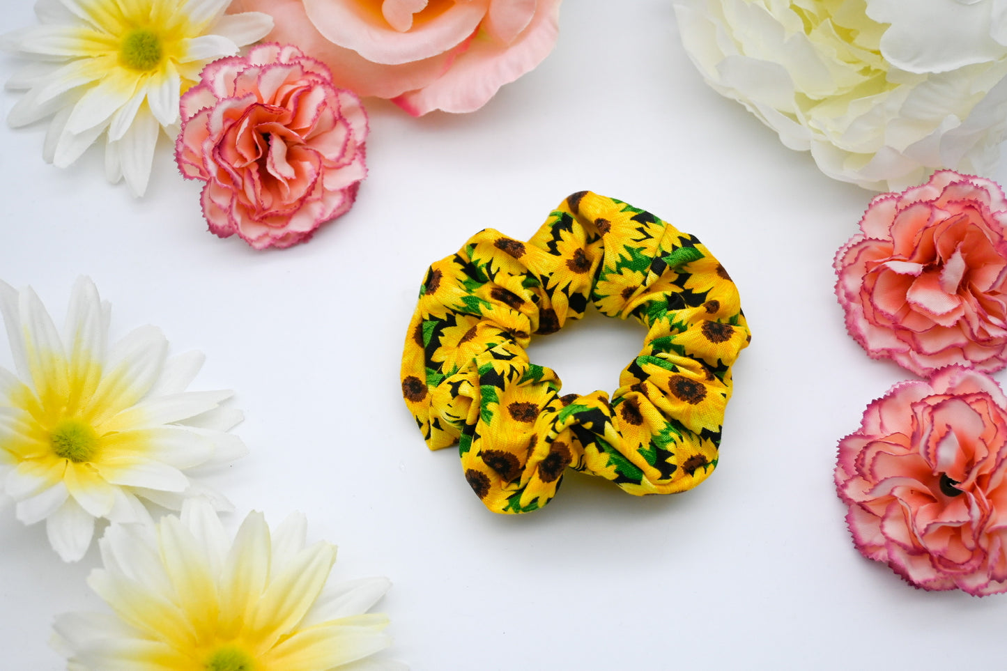 Sunflower Scrunchie