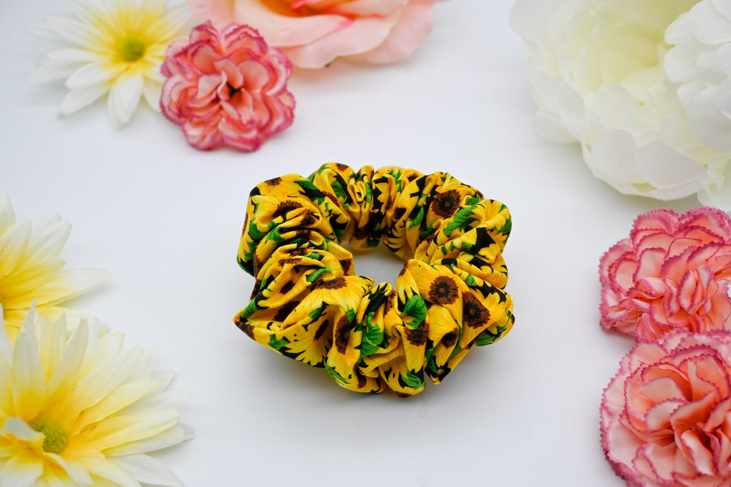 Sunflower Scrunchie