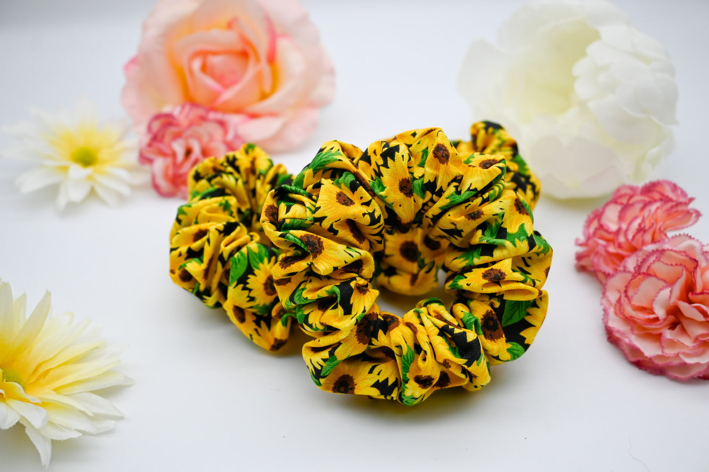 Sunflower Scrunchie