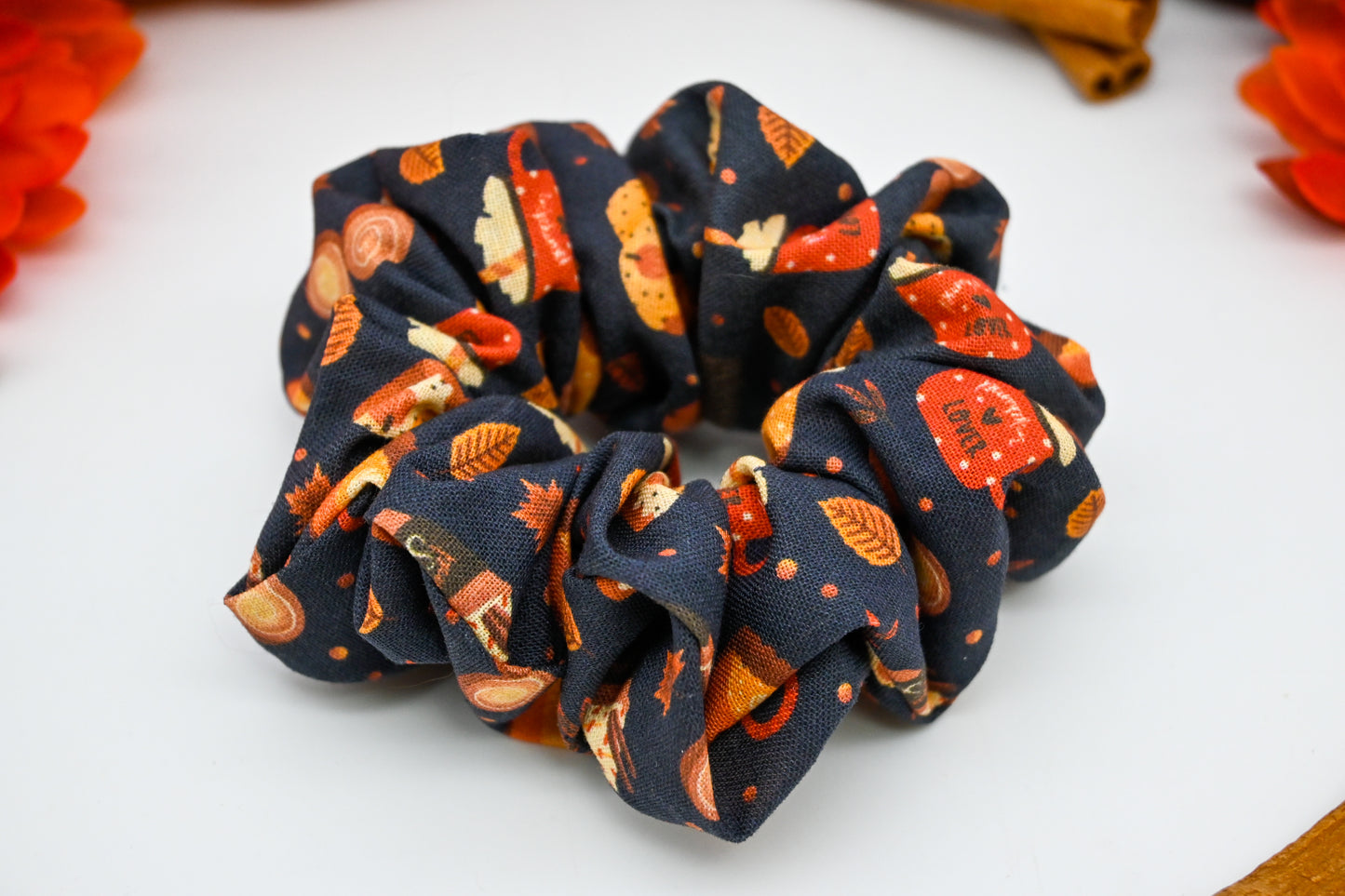 Pumpkin Spice Lovers Scrunchie