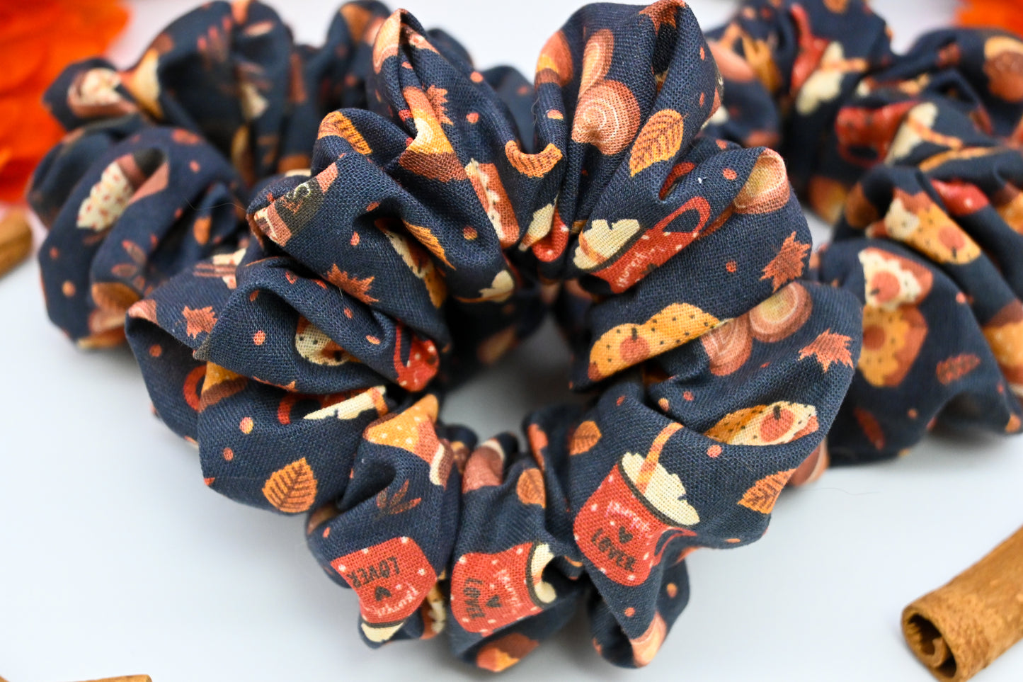 Pumpkin Spice Lovers Scrunchie