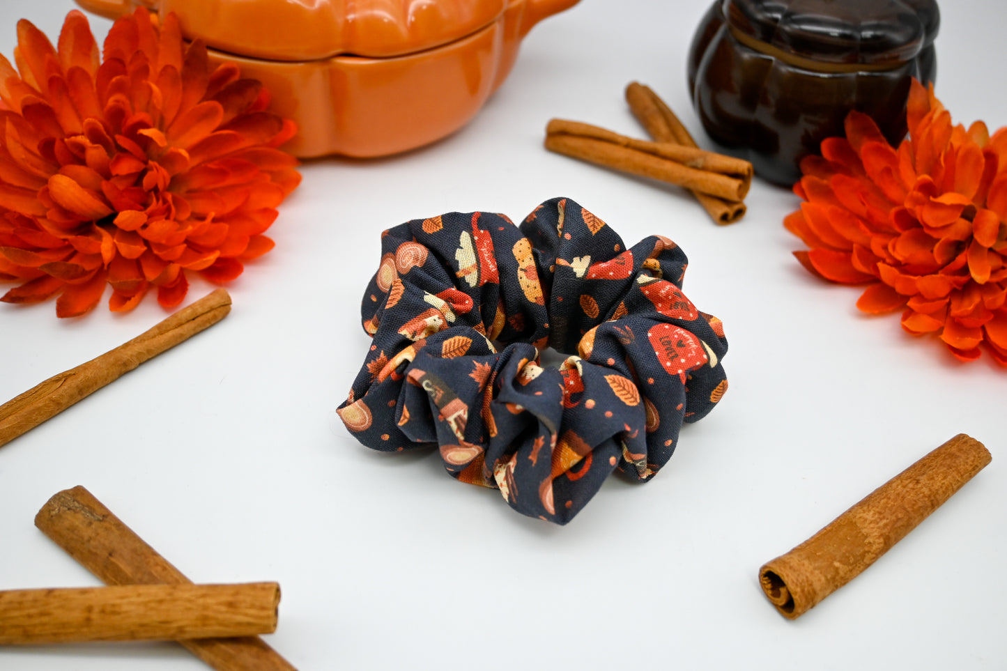 Pumpkin Spice Lovers Scrunchie