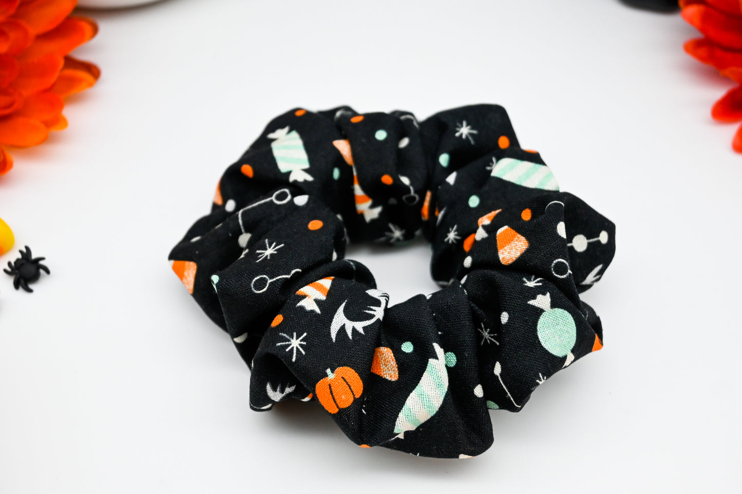 Atomic Halloween Scrunchie (Black)