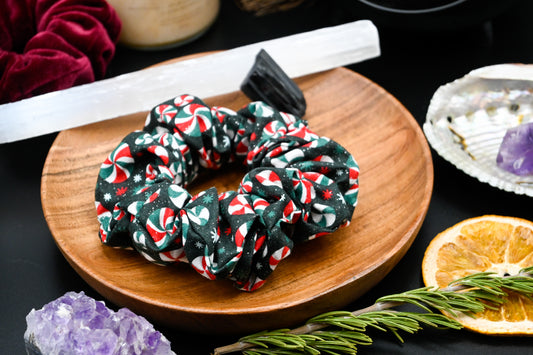 Peppermint Scrunchie