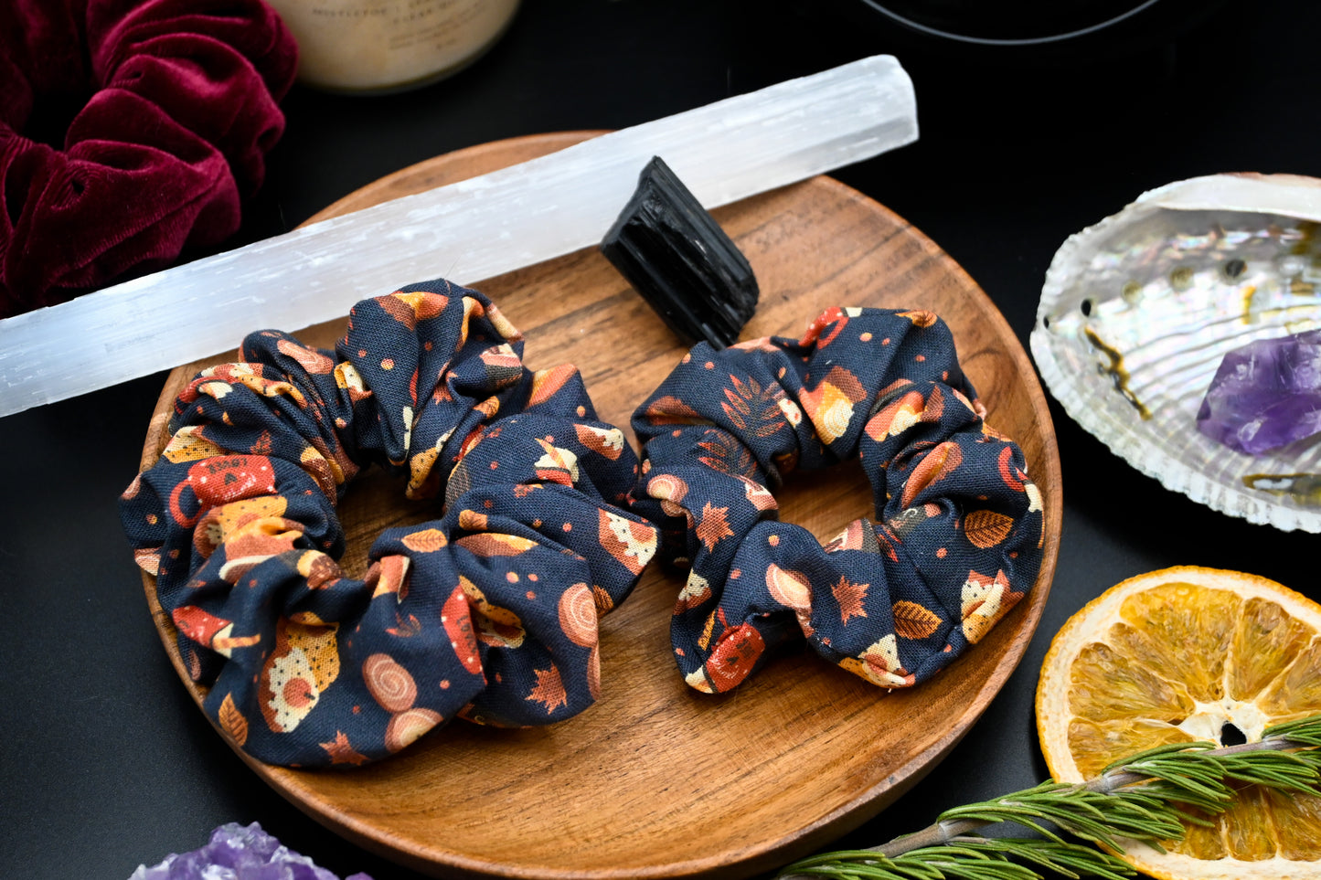 Pumpkin Spice Lovers Scrunchie