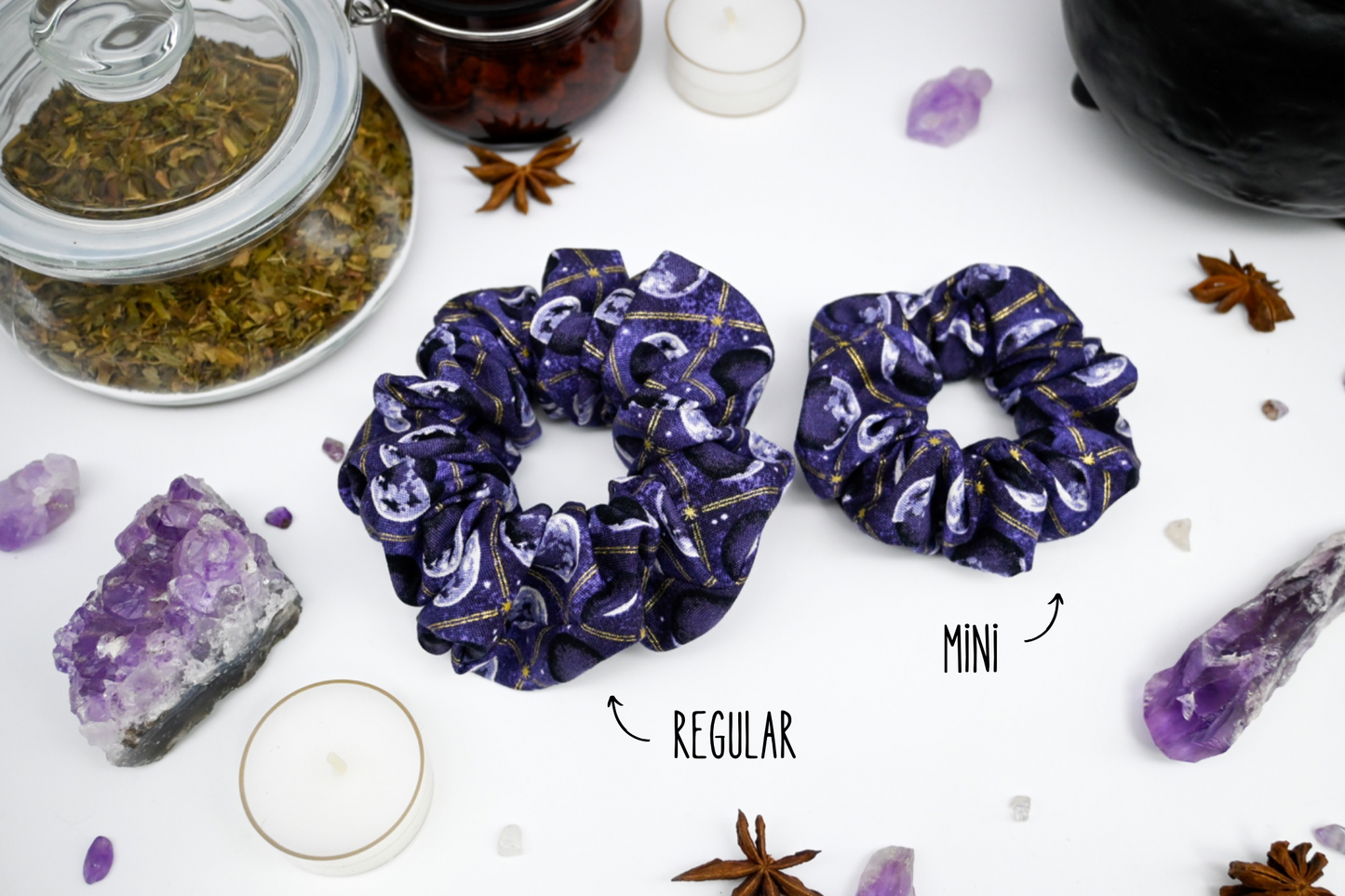 Phases Of The Moon Scrunchie