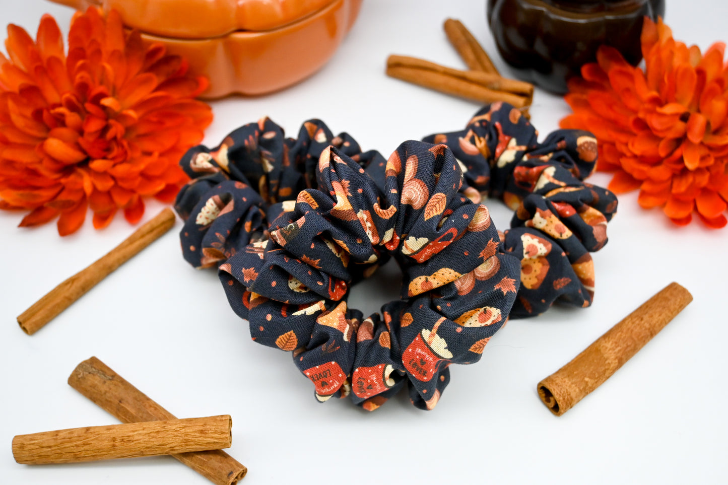 Pumpkin Spice Lovers Scrunchie