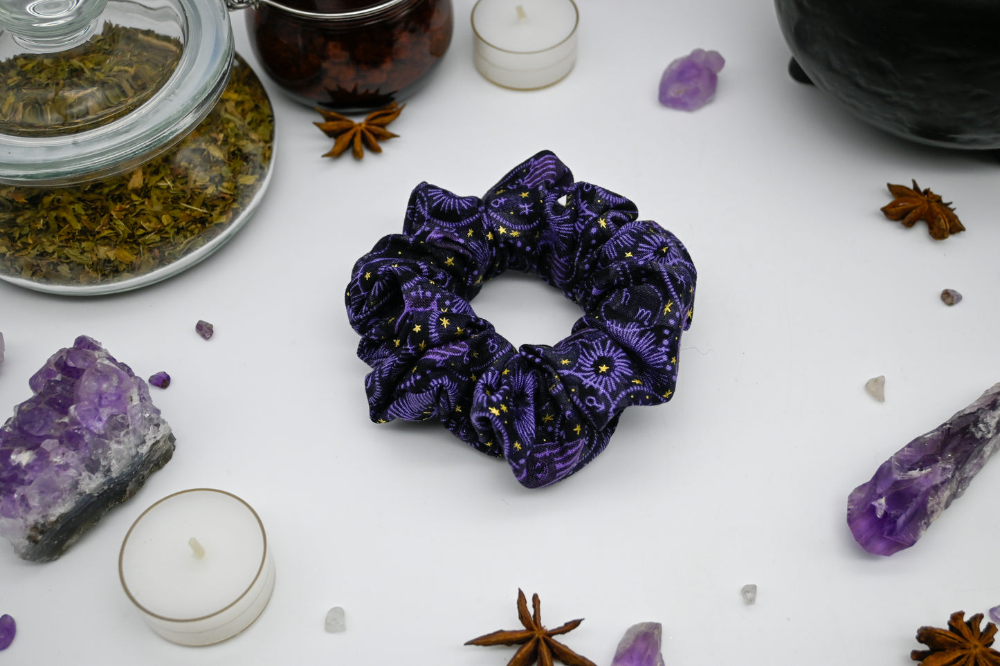 Zodiac Astrology Scrunchie