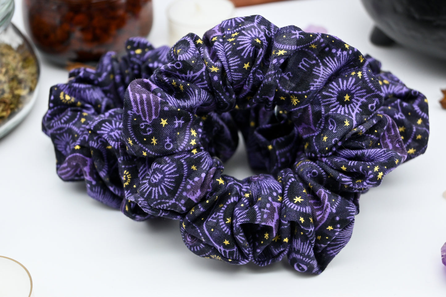 Zodiac Astrology Scrunchie