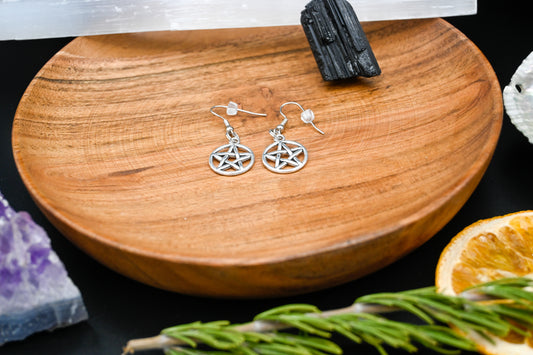 Pentacle Earrings